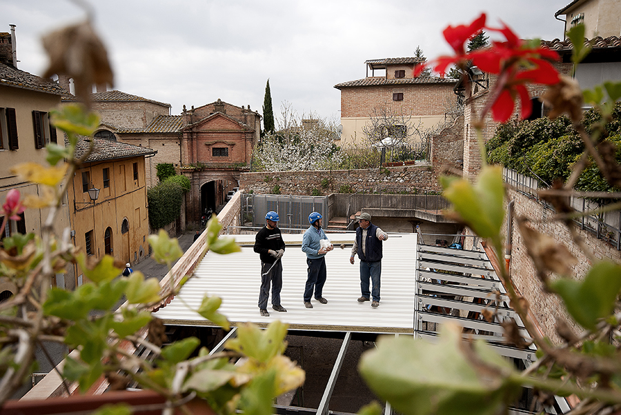 Il cantiere
